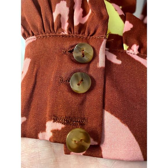 Farm Rio Toucanissimo Long Sleeve Wrap Dress-NWT - Picture 11 of 11